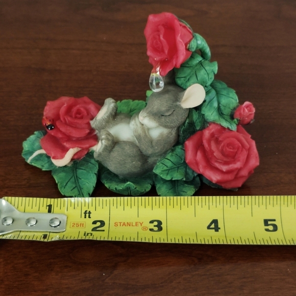 Fitz & Floyd Charming Tails - Life is a Bed of Roses - Signed by Artist - Picture 10 of 11